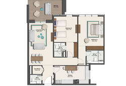 2 Bedroom Apartment